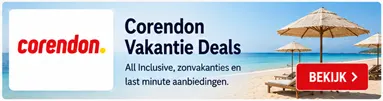 Banner Corendon vakanties