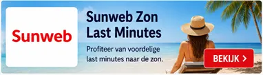 Banner Sunweb vakantie