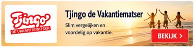 Banner Tjingo vakantiematser