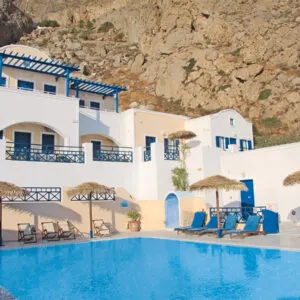 Hotel Aegean View Hotel Kamari Griekenland vakantieaccommodatie