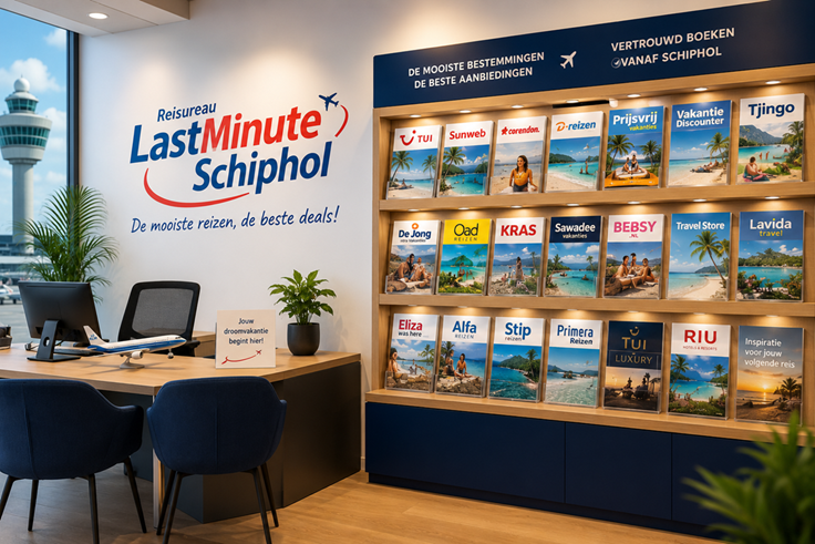 Reisbureau LastMinute-Schiphol